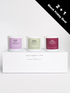 Soy Candles Gift Set │ The Minimalist Bundle 2+1 │ Lavender Haze, Matcha Green Tea, Figs & Honey